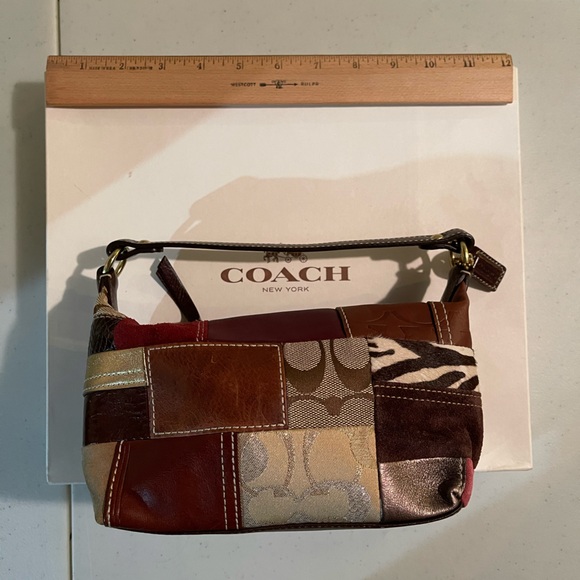 Coach Small patchwork leather bag, limited edition. - Picture 4 of 6